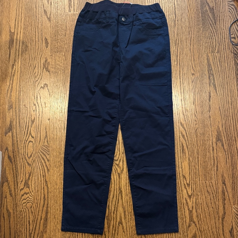 NWT EGG Boys Chino Navy Pants